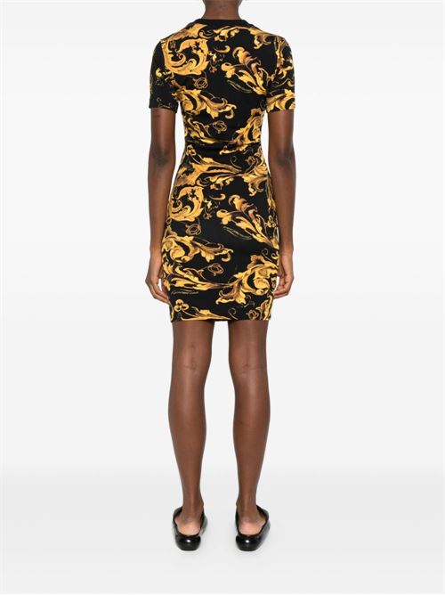 Abito donna corto con stampa Versace jeans Couture | 79HAO939JS504G89